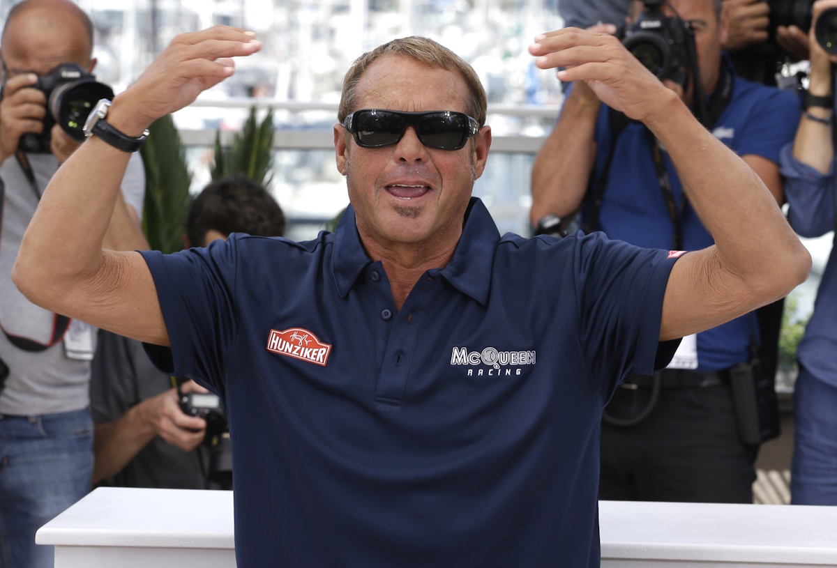 Producer Chad McQueen poses for photographers during a photo call for the film Steve McQueen: The Man & Le Mans, at the 68th international film festival, Cannes, southern France, Saturday, May 16, 2015. (AP Photo