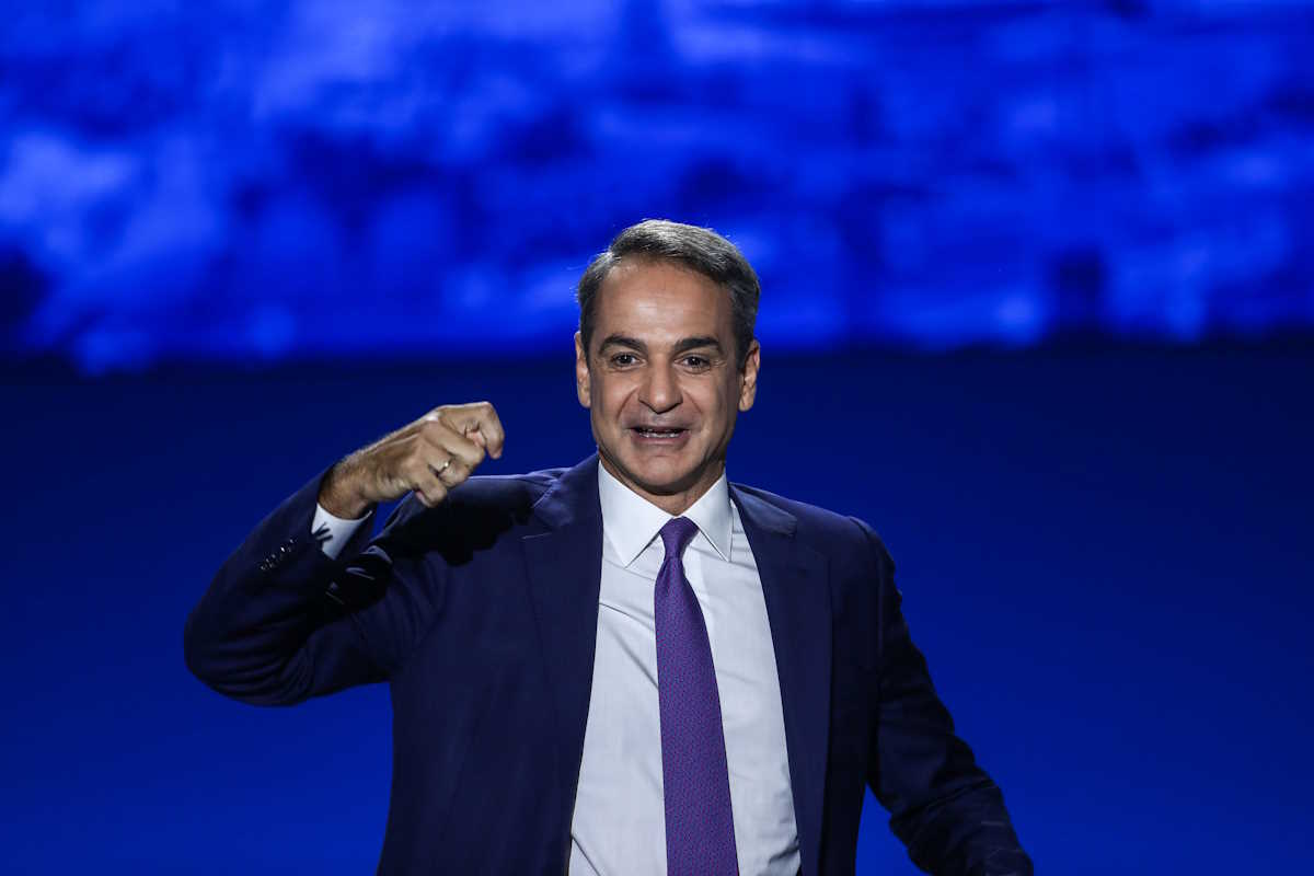 Συνέντευξη τύπου,  του Πρωθυπουργού Κυριάκου Μητσοτάκη στα πλαίσια της 88ης Διεθνούς Έκθεσης Θεσσαλονίκης στο "Βελλίδειο" Συνεδριακό Κέντρο, Κυριακή 8 Σεπτεμβρίου 2024. 
(ΒΑΣΙΛΗΣ ΒΕΡΒΕΡΙΔΗΣ