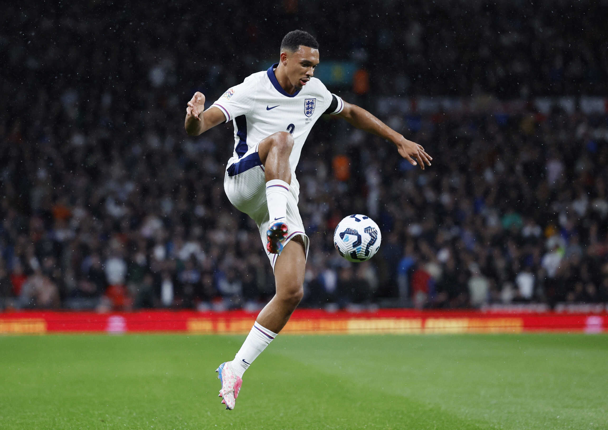Soccer Football - Nations League - League B - Group 2 - England v Finland - Wembley Stadium, London, Britain - September 10, 2024 England's Trent Alexander-Arnold in action Action Images via Reuters