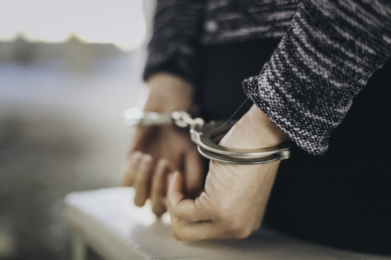 Prison, Back, Buttocks, Human Back, Human Hand, Crime