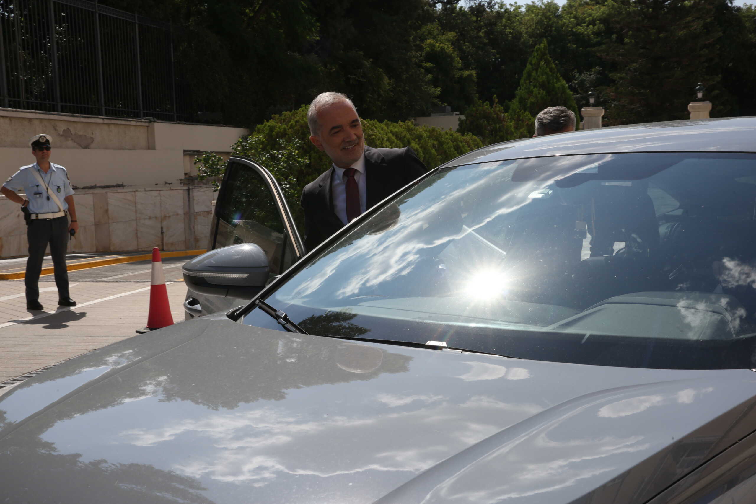 Συνεδρίαση της Επιτροπής Δεοντολογίας της Κοινοβουλευτικής Ομάδας της ΝΔ με θέμα τη διαγραφή του Μάριου Σαλμά, Δευτέρα 23 Σεπτεμβρίου 2024. 
(ΓΙΑΝΝΗΣ ΠΑΝΑΓΟΠΟΥΛΟΣ