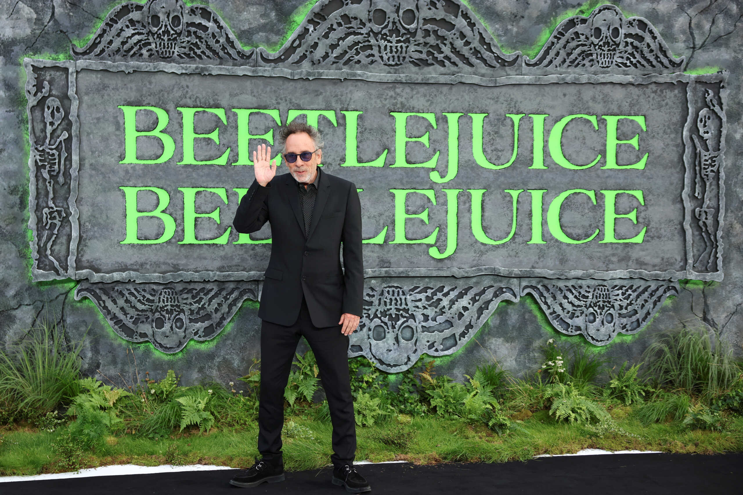 Director Tim Burton attends the UK premiere of the film "Beetlejuice Beetlejuice" at Leicester Square in London, Britain, August 29, 2024. REUTERS