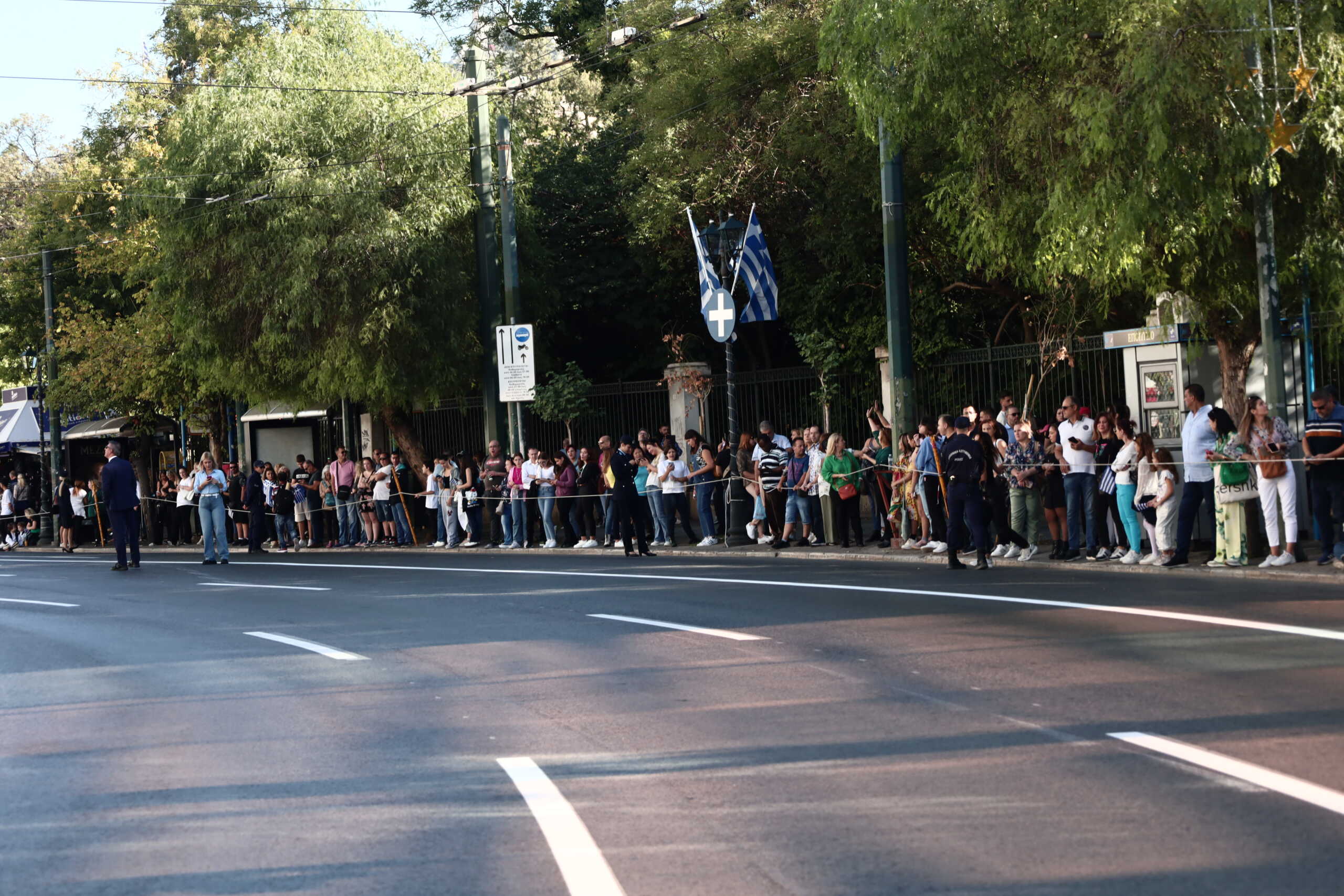 Μαθητική παρέλαση στην Αθήνα για την Εθνική Επέτειο της 28ης Οκτωβρίου 1940. Σάββατο 28 Οκτωβρίου 2023 (ΚΩΣΤΑΣ ΤΖΟΥΜΑΣ
