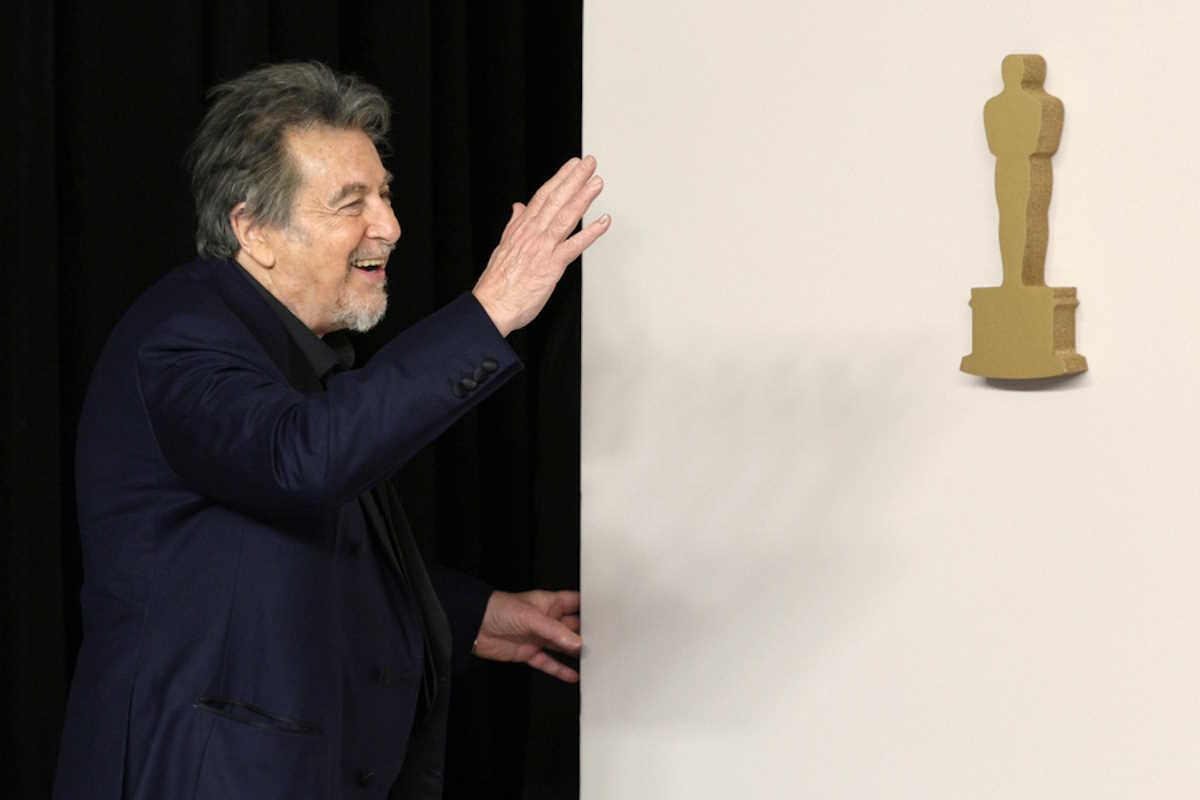 epa11213532 Al Pacino in the press room during the 96th annual Academy Awards ceremony at the Dolby Theatre in the Hollywood neighborhood of Los Angeles, California, USA, 10 March 2024. The Oscars are presented for outstanding individual or collective efforts in filmmaking in 23 categories.  EPA