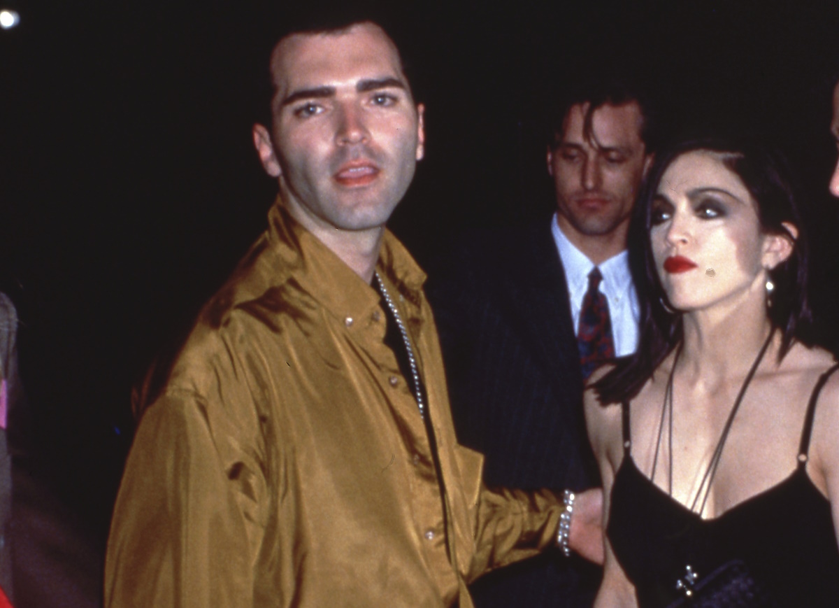 **FILE PHOTO** Christopher Ciccone Has Passed Away. Madonna with Christopher Ciccone and Alek Keshishian Circa 1980's Credit: Ralph Dominguez