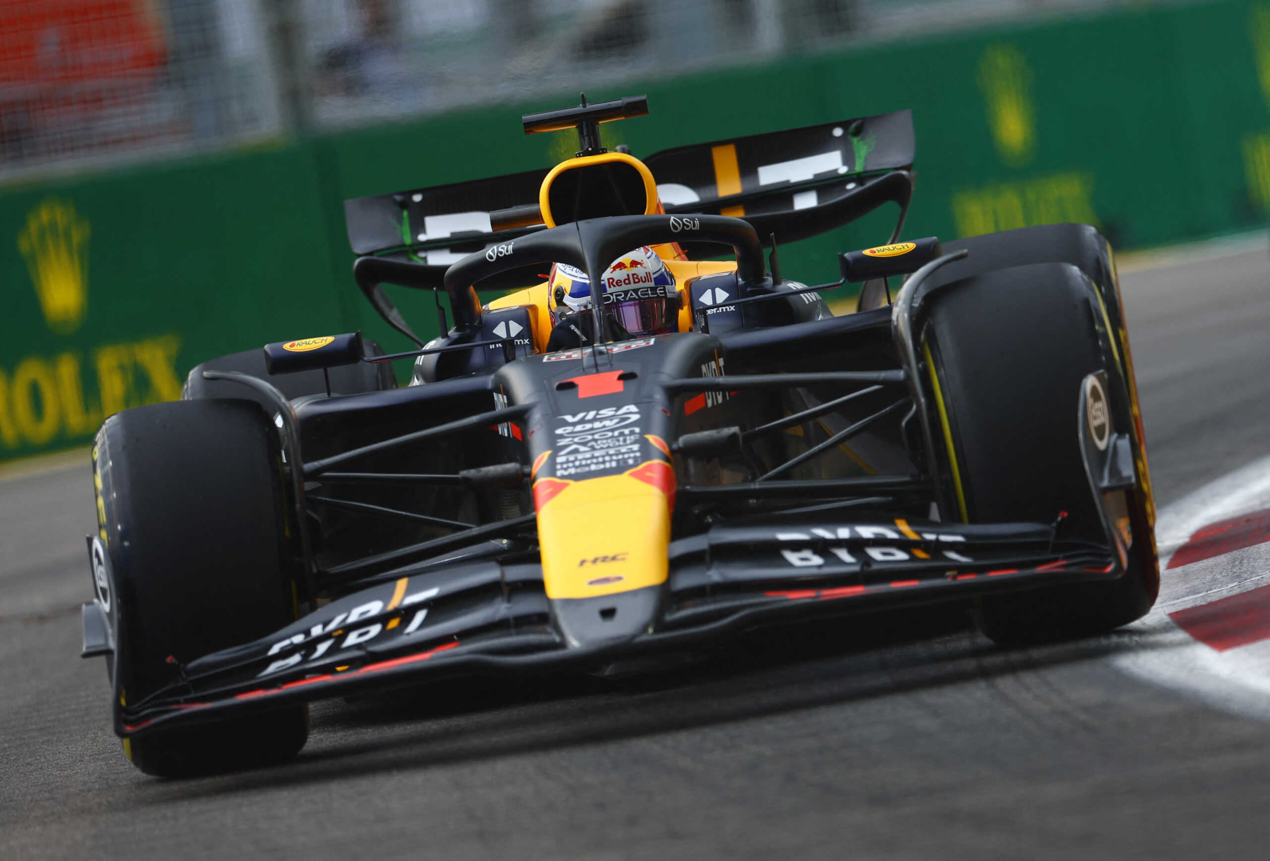 Formula One F1 - Singapore Grand Prix - Marina Bay Street Circuit, Singapore - September 20, 2024 Red Bull's Max Verstappen during practice REUTERS