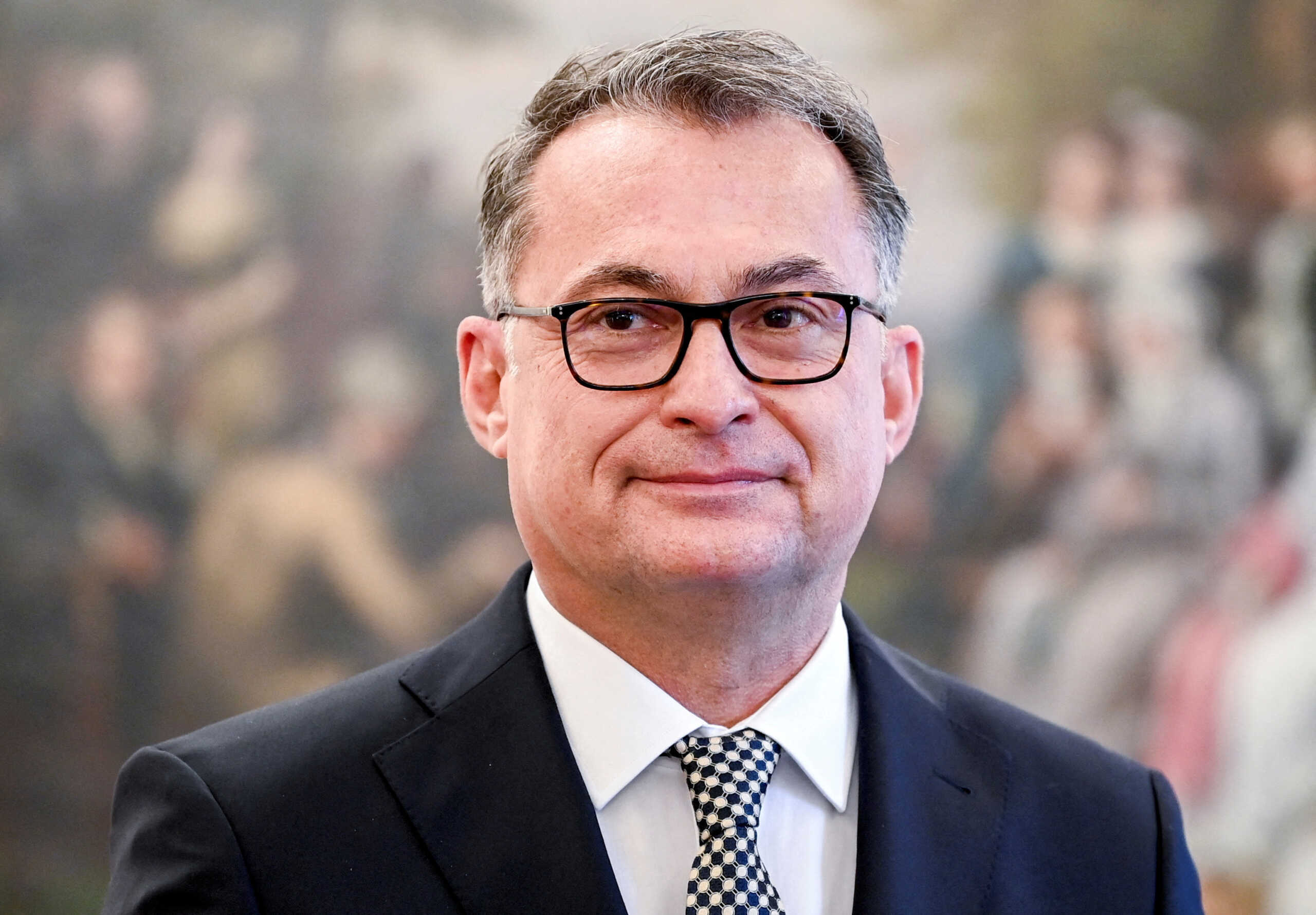 FILE PHOTO: German Bundesbank President Joachim Nagel is seen after receiving his certificate of appointment from German President Frank-Walter Steinmeier, in Berlin, Germany, January 7, 2022. Britta Pedersen