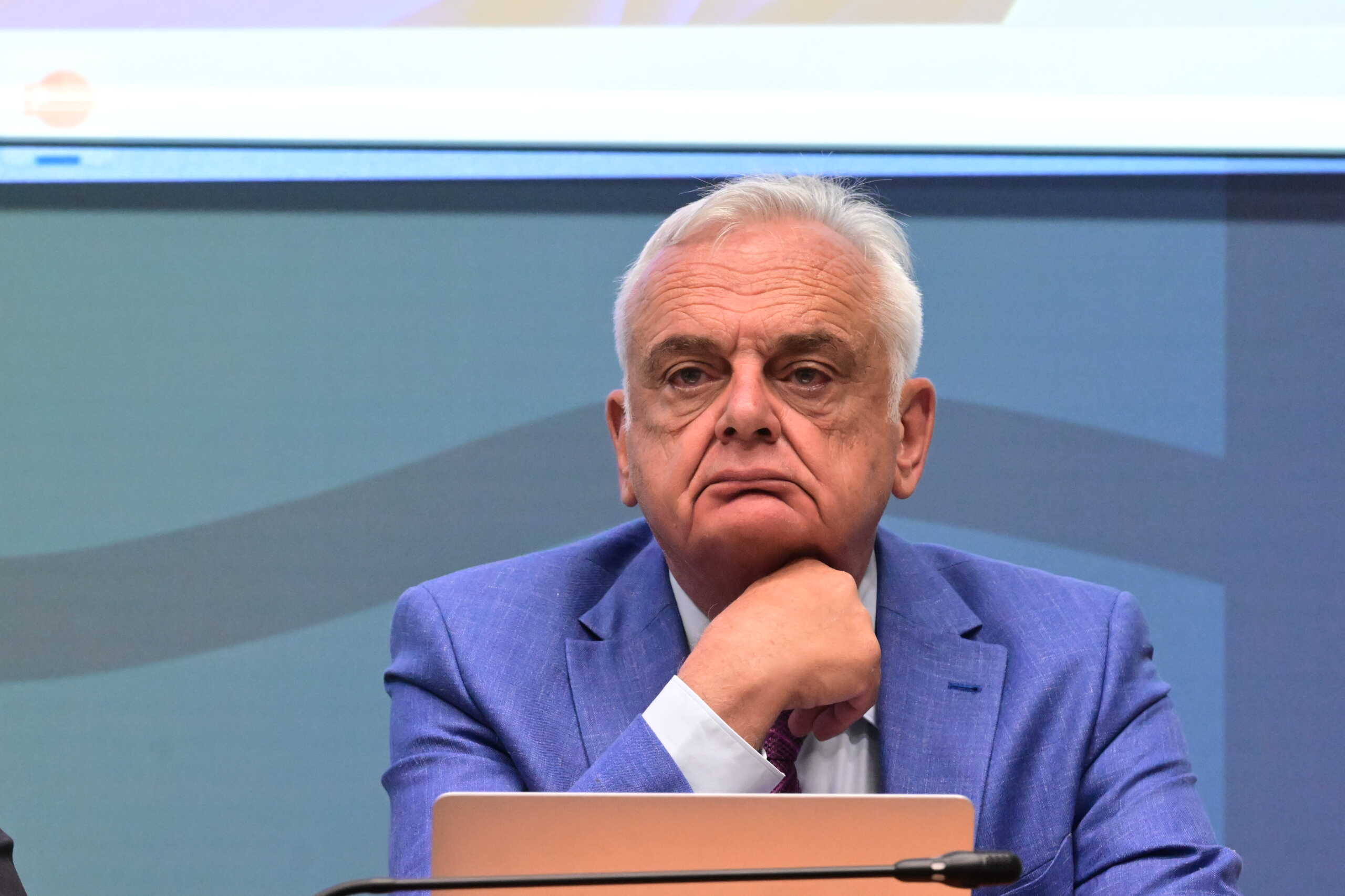 Συνέντευξη Τύπου από την ηγεσία του υπουργείου Περιβάλλοντος και Ενέργειας, όπου εξειδικεύτηκαν τα έκτακτα μέτρα της Κυβέρνησης για το ενεργειακό κόστος, Τετάρτη, 17 Ιουλίου 2024. 
(ΤΑΤΙΑΝΑ ΜΠΟΛΑΡΗ