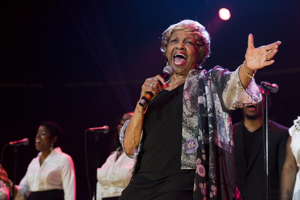 Cissy Houston performs during McDonald's Gospelfest 2013 at the Prudential Center on Saturday, May 11, 2013 in Newark, NJ. (Photo by Charles Sykes