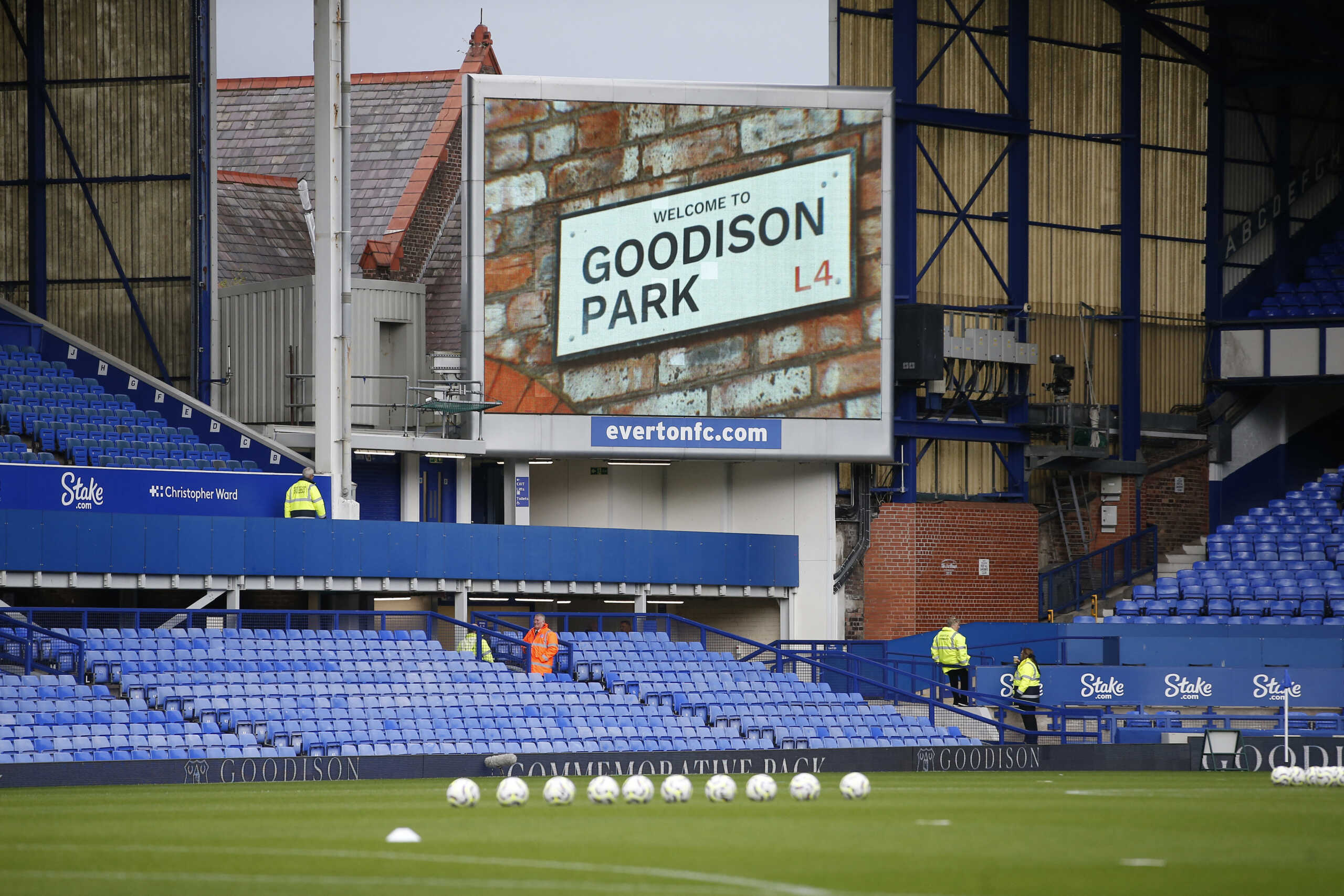 Soccer Football - Premier League - Everton v Crystal Palace - Goodison Park, Liverpool, Britain - September 28, 2024 General view inside the stadium before the match Action Images via Reuters
