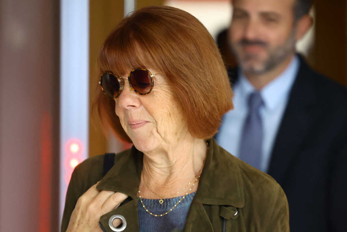 Gisele Pelicot, who has allegedly been drugged and raped by men solicited by her husband Dominique Pelicot at their home in the southern French town of Mazan, is seen during the trial of her husband with 50 co-accused, at the courthouse in Avignon, France, September 30, 2024. REUTERS