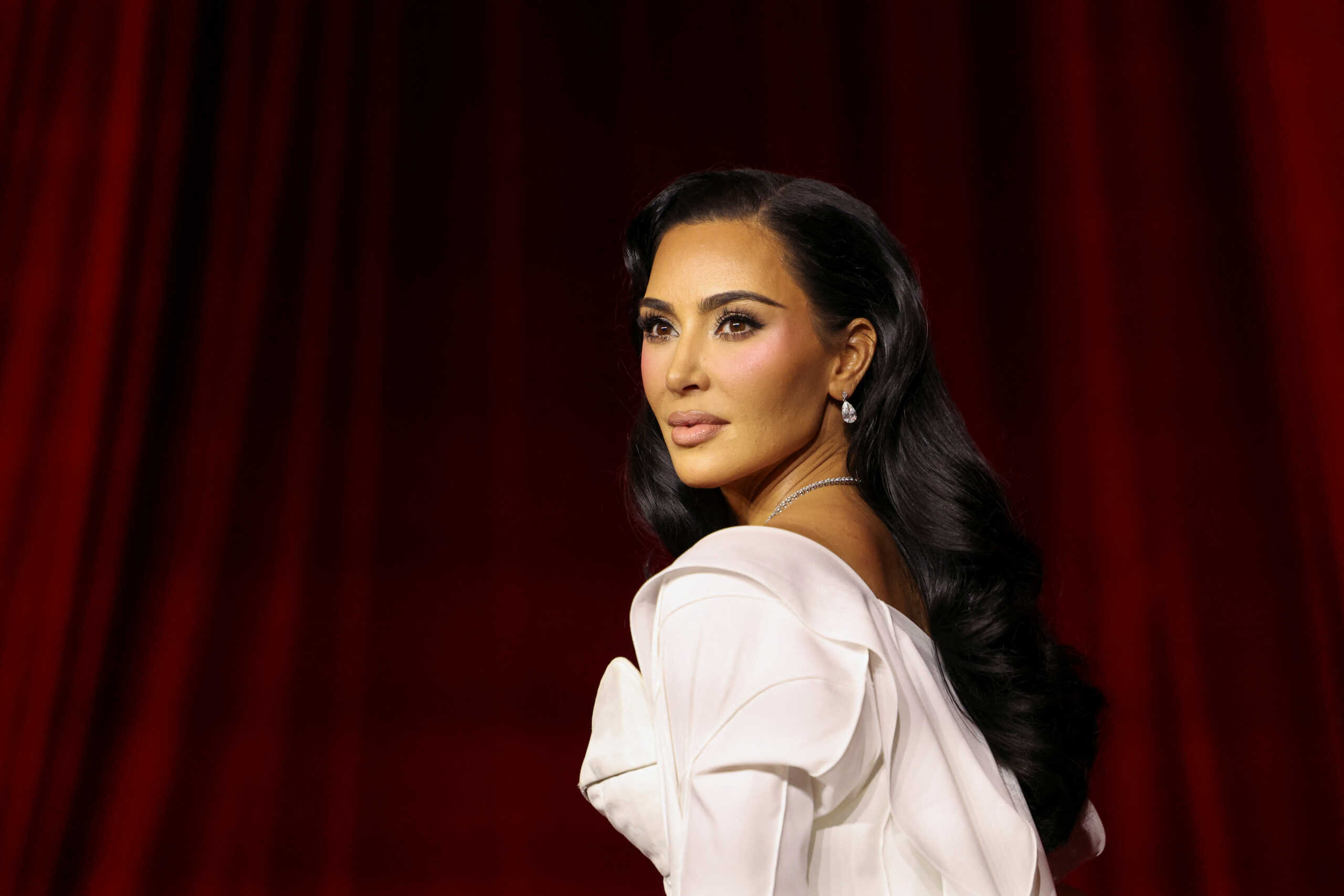 Kim Kardashian attends the Academy Museum Gala fundraiser at the Academy Museum of Motion Pictures in Los Angeles, California, U.S., October 19, 2024. REUTERS