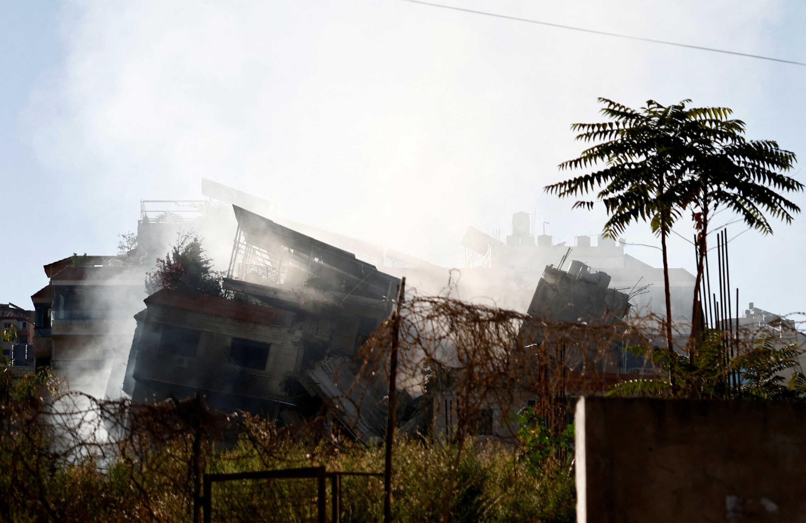 A general view of the damage caused by Israeli airstrikes, amid ongoing hostilities between Hezbollah and Israeli forces, at Choueifat district, in Beirut, Lebanon, October 20, 2024. REUTERS