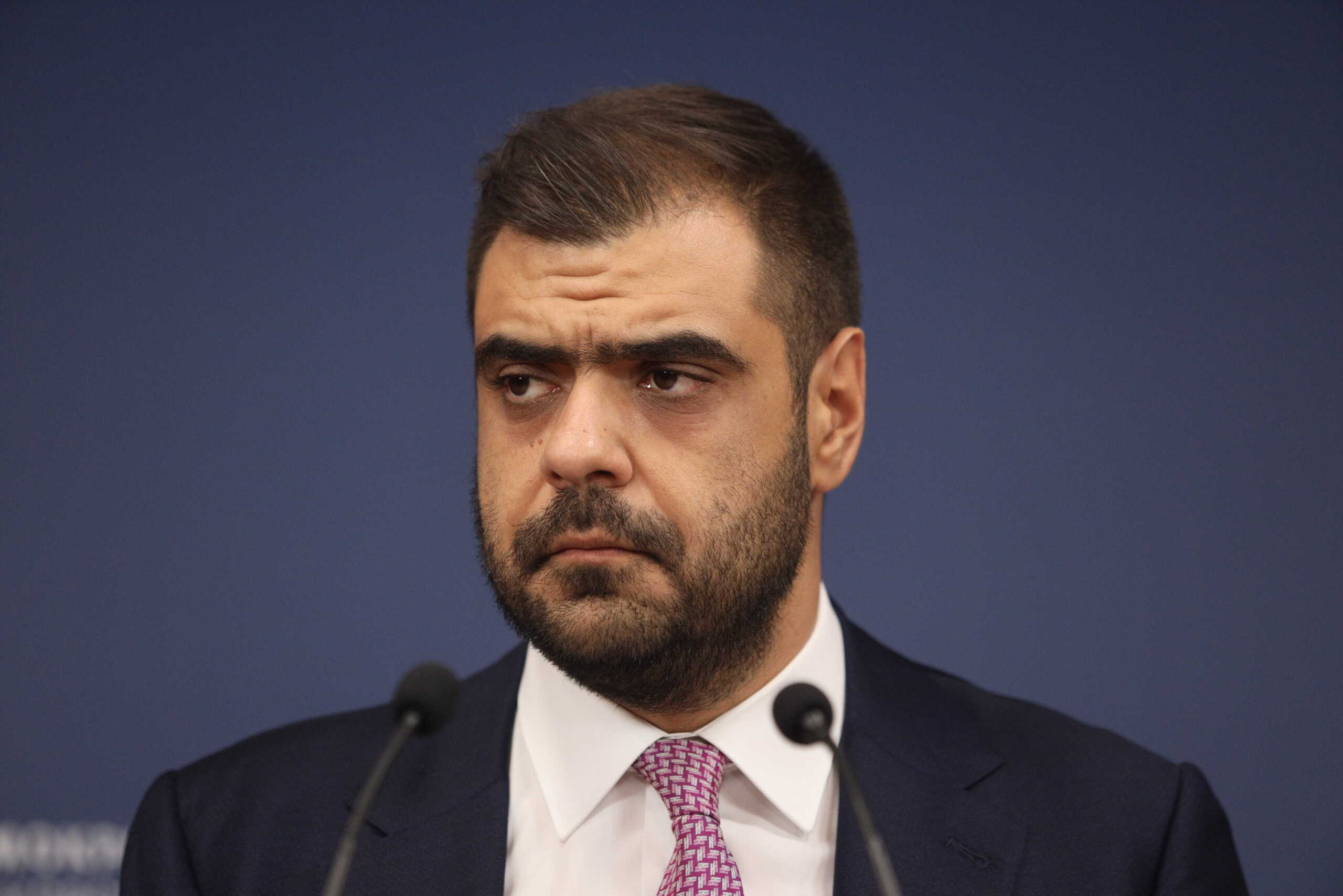 Ενημέρωση των πολιτικών συντακτών και των ανταποκριτών ξένου Τύπου από τον Κυβερνητικό Εκπρόσωπο Παύλο Μαρινάκη, Τρίτη 1 Οκτωβρίου 2024. 
(ΓΙΑΝΝΗΣ ΠΑΝΑΓΟΠΟΥΛΟΣ