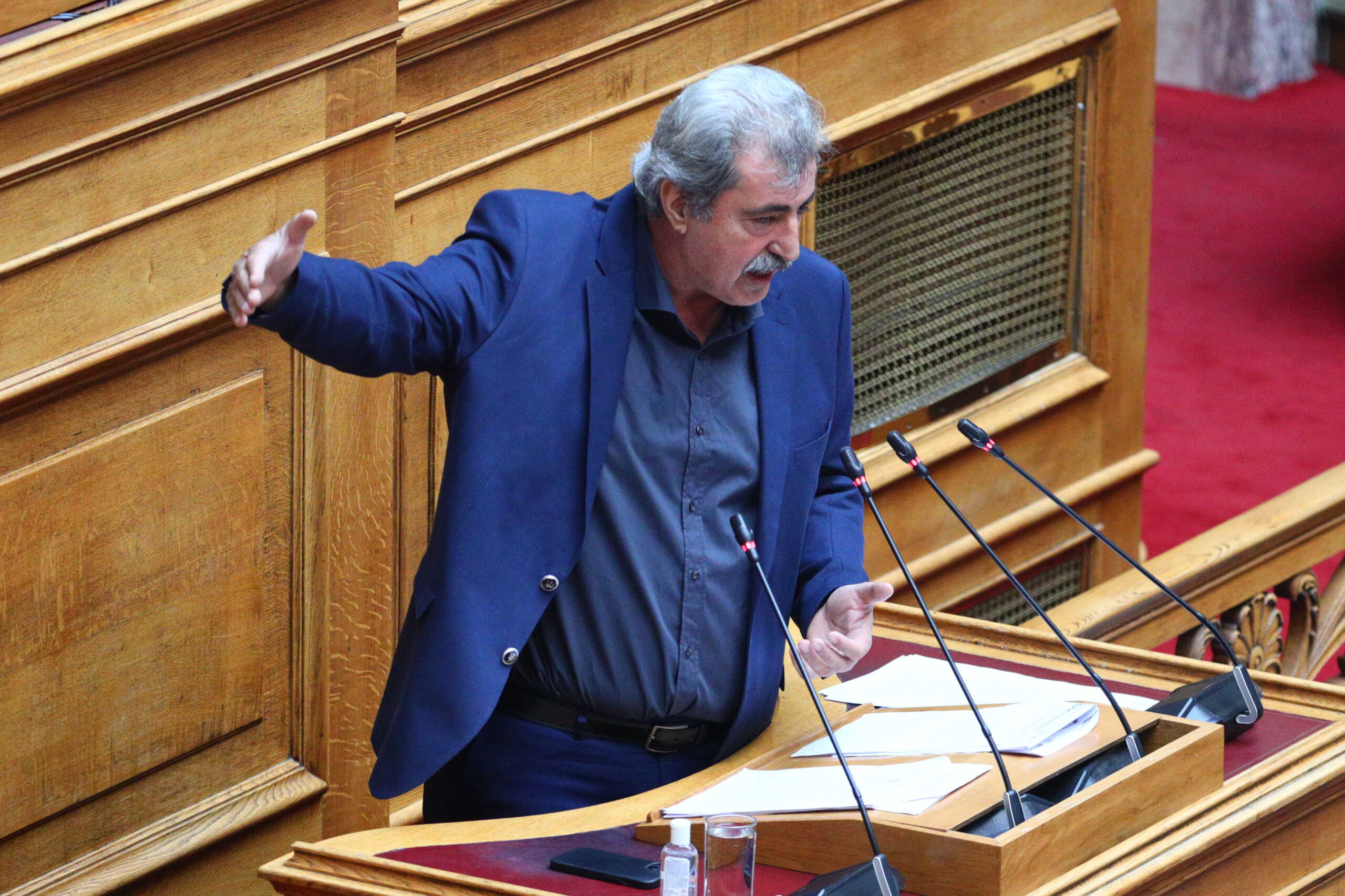 Συζήτηση στην Ολομέλεια της Βουλής και λήψη απόφασης, για τις αιτήσεις άρσης ασυλίας των βουλευτών Βασιλείου Στίγκα, Διονυσίου Βαλτογιάννη και Κωνσταντίνου Φλώρου (1 δικογραφία), Παύλου Πολάκη, Κωνσταντίνου Φλώρου, και Δημητρίου Τζανακόπουλου, Πέμπτη 17 Οκτωβρίου 2024.  
(ΓΙΑΝΝΗΣ ΠΑΝΑΓΟΠΟΥΛΟΣ