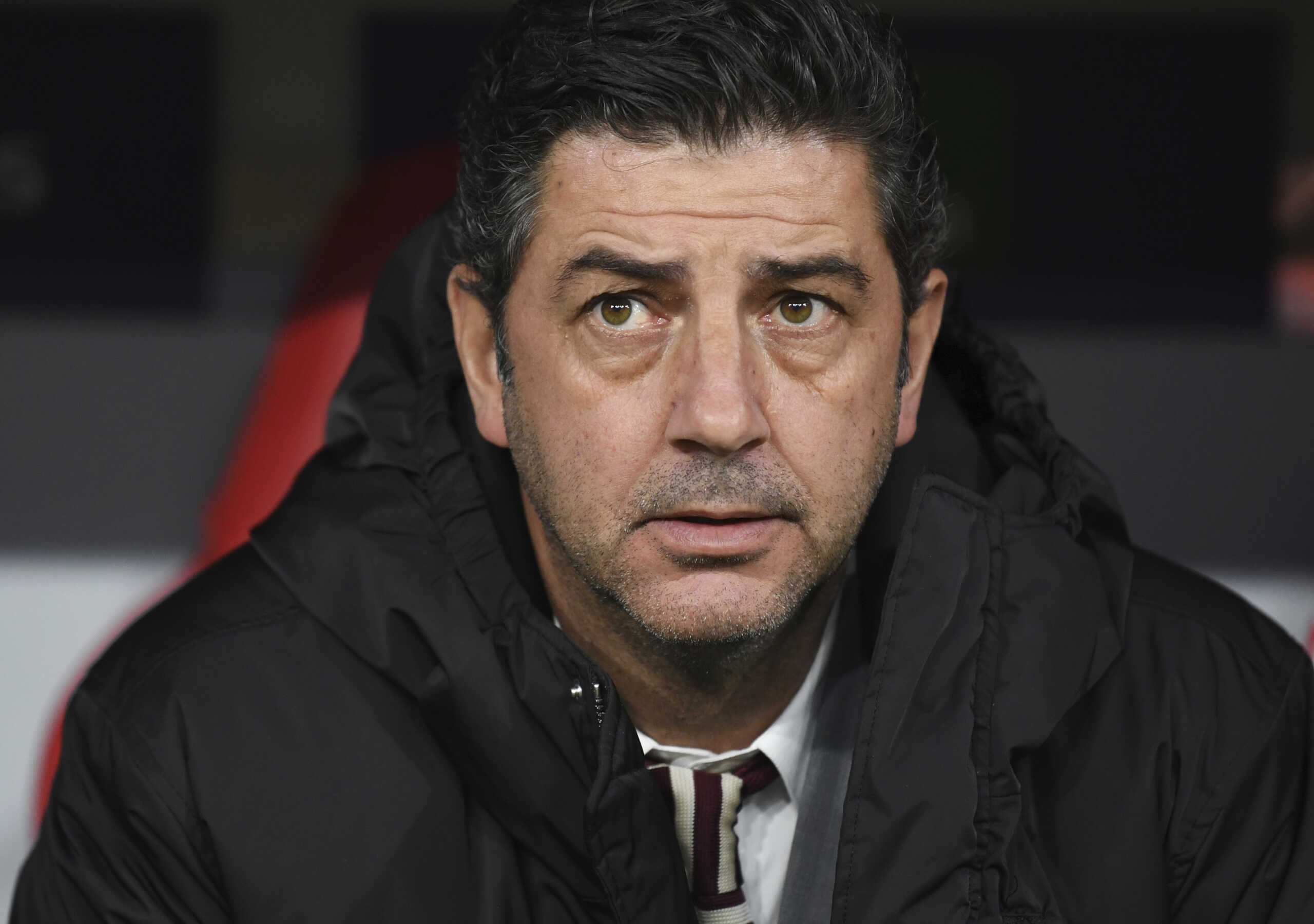 27 November 2018, Bavaria, M'nchen: Soccer: Champions League, Bayern Munich - Benfica Lisbon, Group stage, Group E, 5th matchday in Munich Olympic Stadium. Lisbon coach Rui Vitoria before the match in the stadium. Photo by: Sven Hoppe