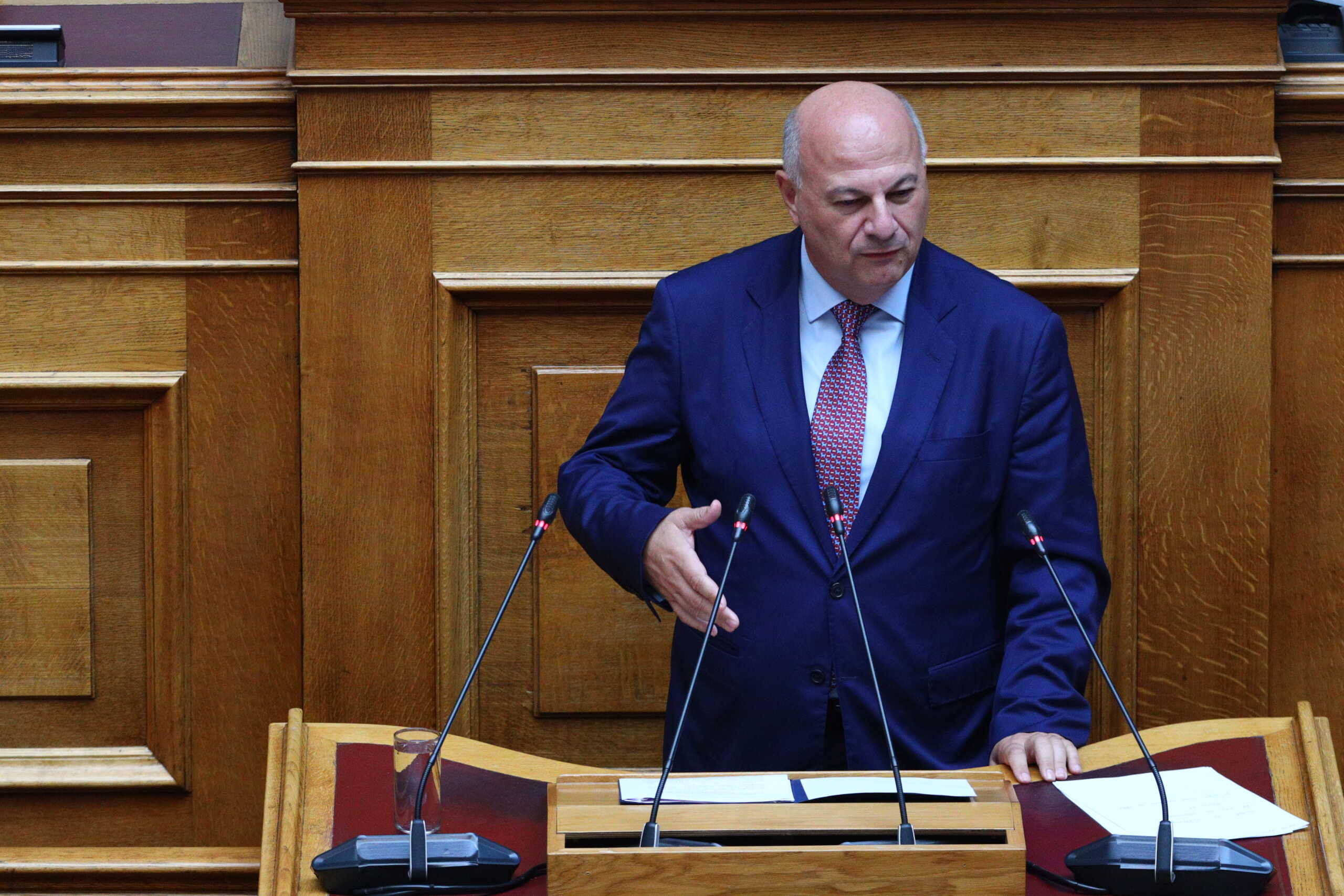 Συζήτηση στην Ολομέλεια της Βουλής των άρθρων και του συνόλου του σχεδίου νόμου "Κύρωση του Πρωτοκόλλου Τροποποίησης της Συμφωνίας της 3ης Απριλίου 2001 για την ίδρυση του Διεθνούς Οργανισμού Αμπέλου και Οίνου σχετικά με τη μεταφορά της Έδρας", Τετάρτη 16 Οκτωβρίου 2024. 
(ΓΙΑΝΝΗΣ ΠΑΝΑΓΟΠΟΥΛΟΣ