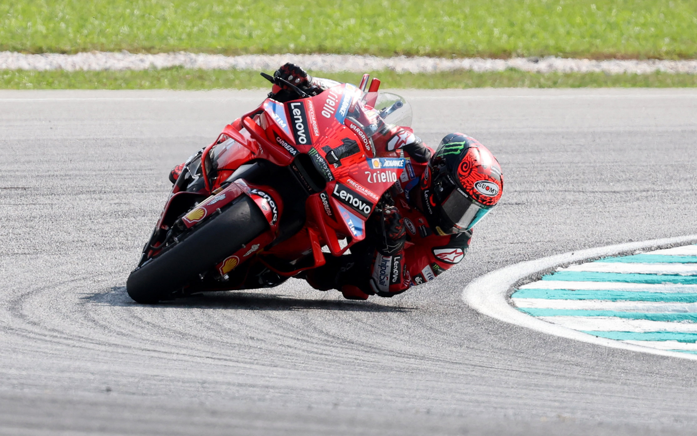 MotoGP - Malaysian Grand Prix - Sepang International Circuit, Sepang, Malaysia - November 3, 2024 Ducati Lenovo Team's Francesco Bagnaia in action during the MotoGP REUTERS