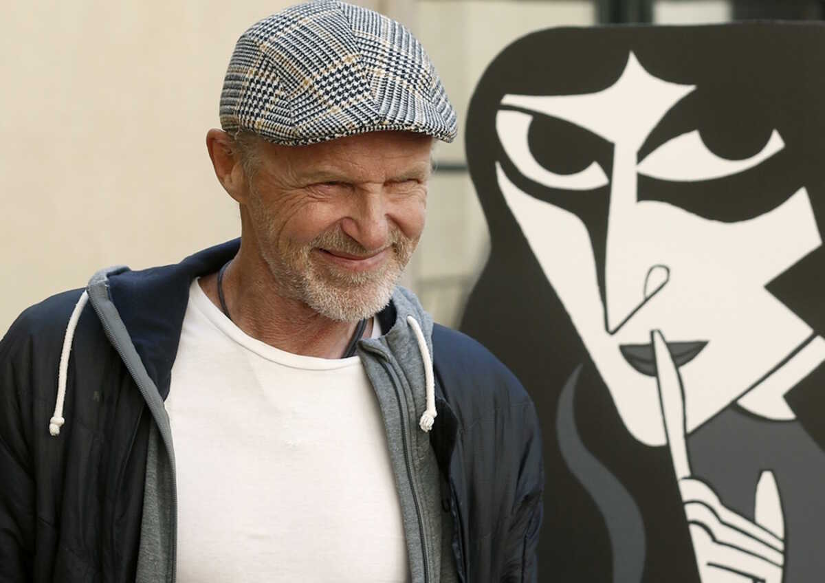 epa11136605 Norwegian writer Jo Nesbo poses during the presentation of his novel 'The Night House' in Barcelona, Spain, 08 February 2024. Nesbo is to be awarded the Pepe Carvalho Prize later today in the framework of 19th BCNegra literature festival for Lifetime Achievement.  EPA