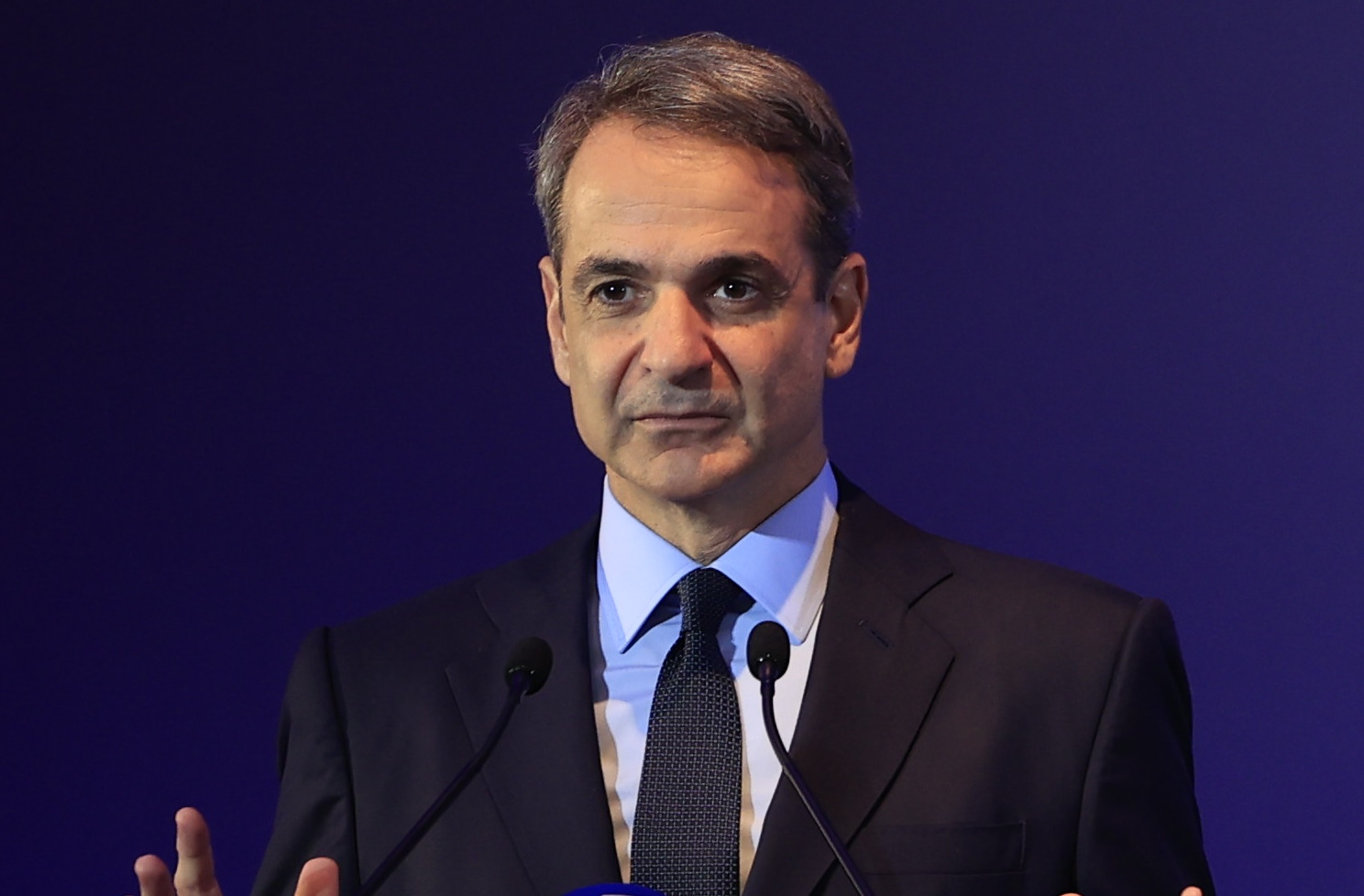 Ομιλία του Πρωθυπουργού Κυριάκου Μητσοτάκη σε εκδήλωση του Υπουργείου Δικαιοσύνης με θέμα "Ελληνική Δικαιοσύνη, Οι μεγάλες αλλαγές", στο Συνεδριακό Κέντρο της Εθνικής Ασφαλιστικής, Τετάρτη 20 Νοεμβρίου 2024.  
(ΓΙΩΡΓΟΣ ΚΟΝΤΑΡΙΝΗΣ