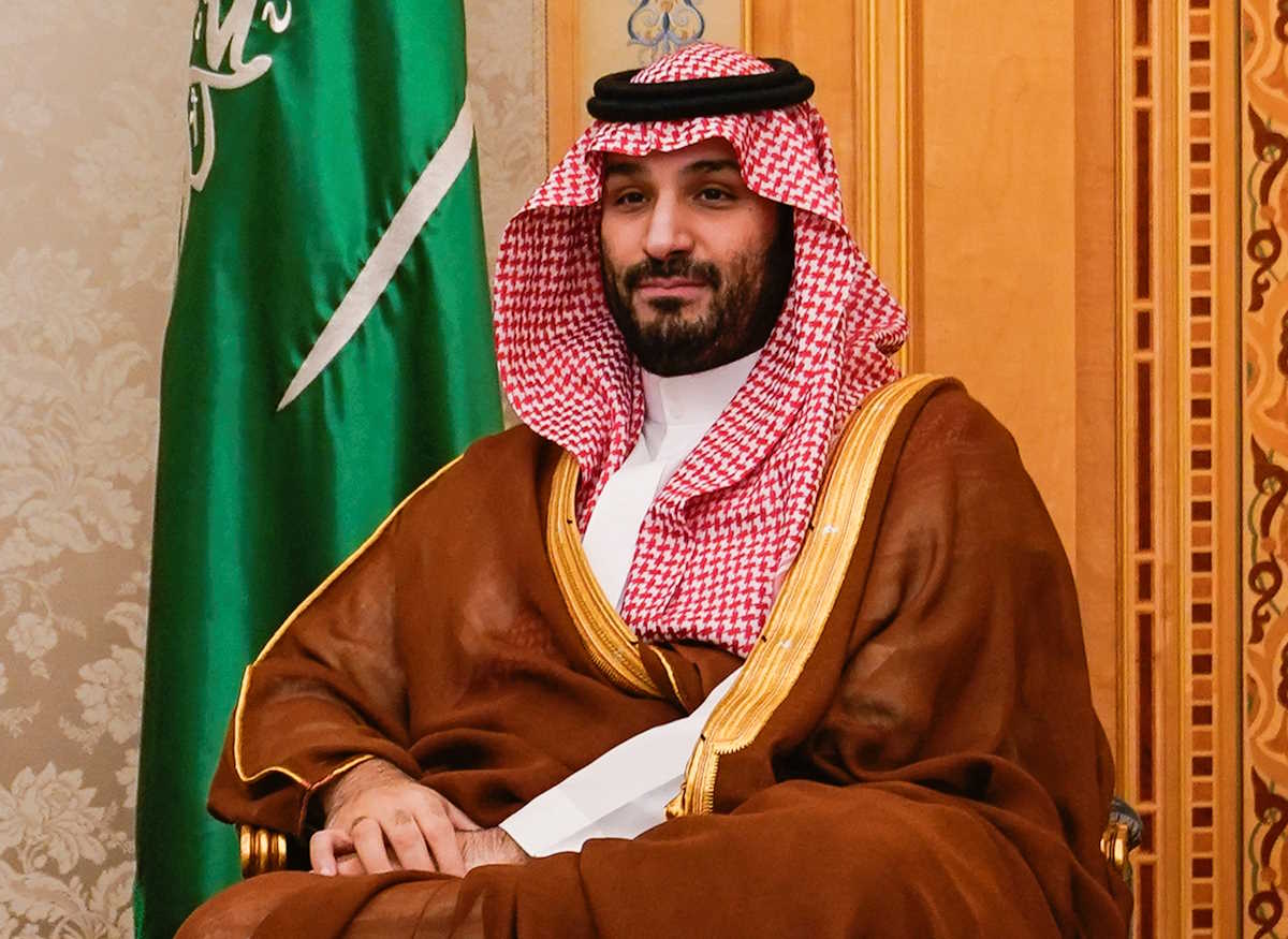 Saudi Crown Prince Mohammed bin Salman looks on as he meets U.S. Secretary of State Antony Blinken, in Riyadh, Saudi Arabia, October 23, 2024. REUTERS