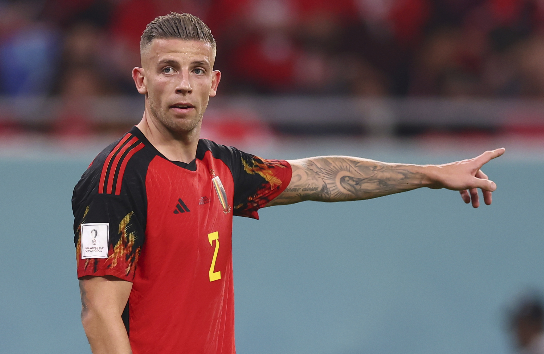 November 23, 2022, Al Rayyan: Al Rayyan, Qatar, 23rd November 2022. Toby Alderweireld of Belgium during the FIFA World Cup 2022 match at Ahmad bin Ali Stadium, Al Rayyan. (Credit Image: © David Klein