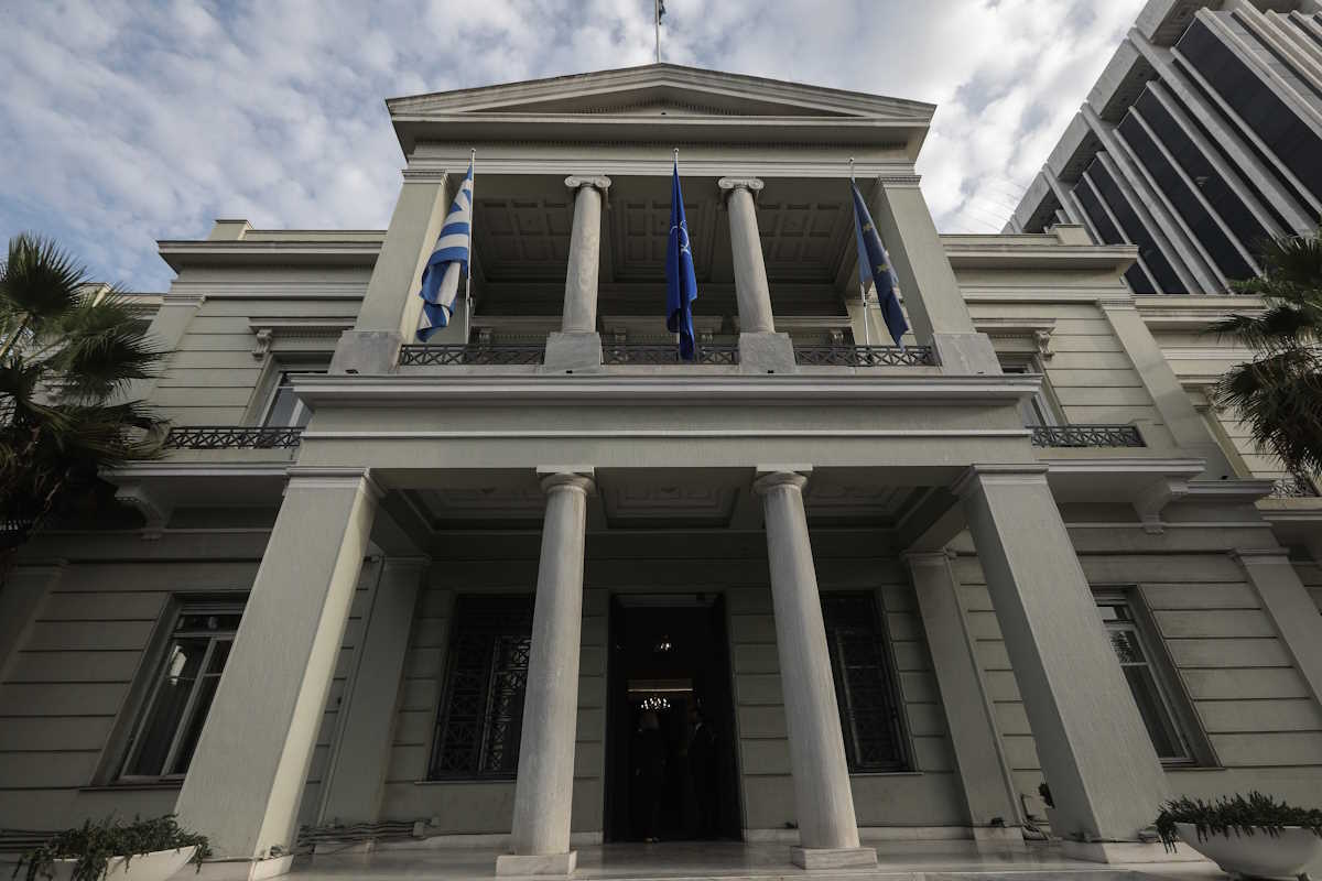 Συνάντηση του υπουργού Εξωτερικών Νίκου Δένδια με τον Γενικό Γραμματέα του ΝΑΤΟ Γένς Στόλτενμπεργκ, την Τρίτη 6 Οκτωβρίου 2020. 
(EUROKINISSI
