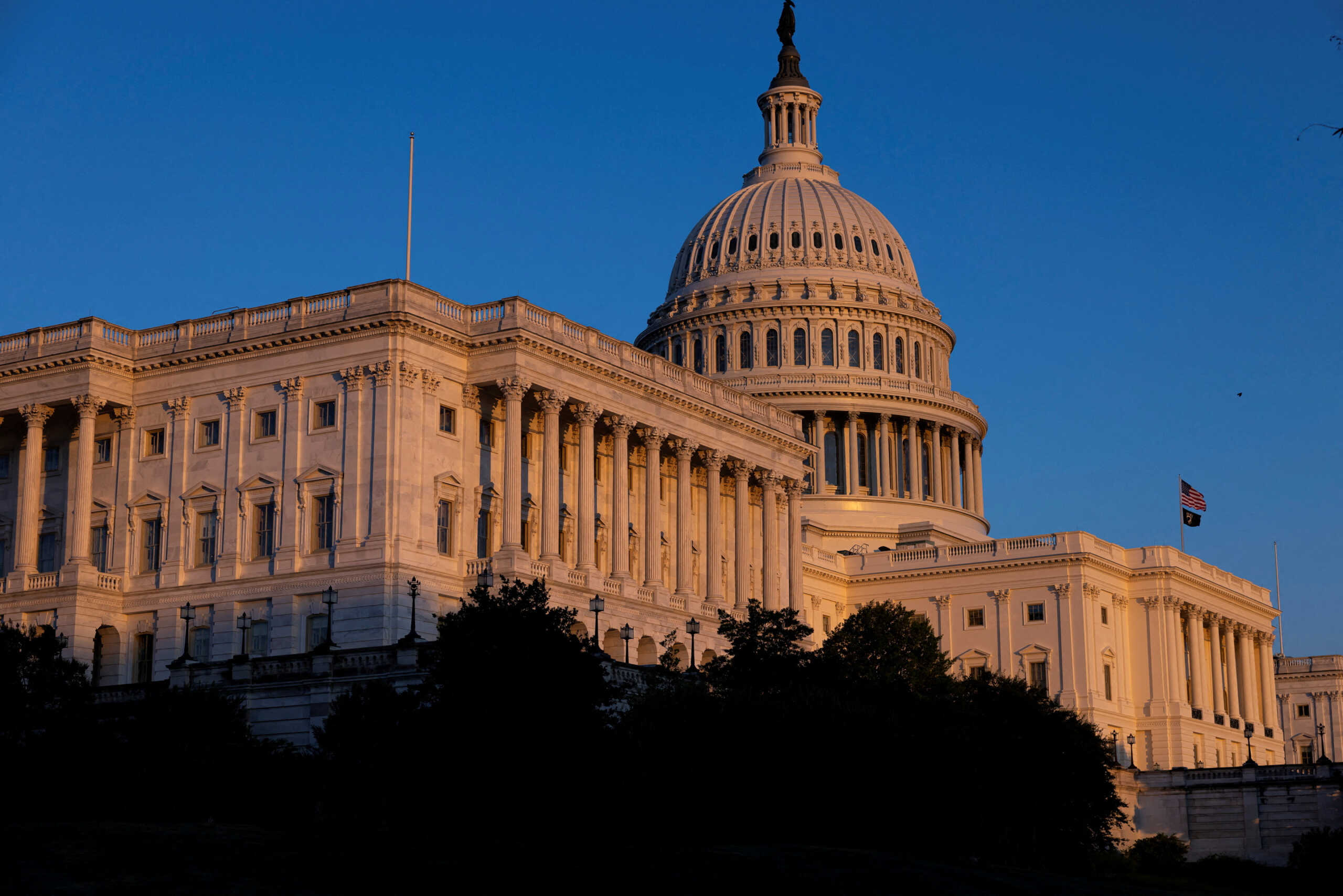 FILE PHOTO: A view of the U.S. Capitol, following the U.S. Supreme Court ruling on former U.S. President and Republican presidential candidate Donald Trump's bid for immunity from federal prosecution for 2020 election subversion in Washington, U.S., July 1, 2024. REUTERS