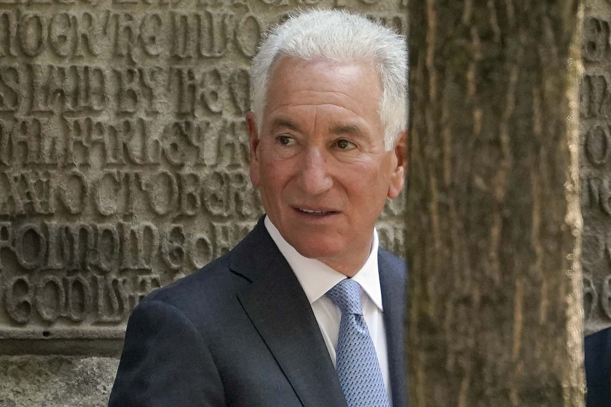 FILE - Charles Kushner arrives for the funeral of Ivana Trump, July 20, 2022, in New York. (AP Photo