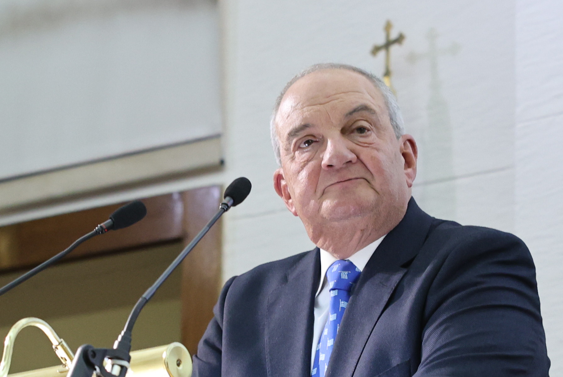 Παρουσίαση του βιβλίου του Βαγγέλη Πλάκα με τίτλο "Ο Κωνσταντίνος Καραμανλής και η Θεσσαλονίκη", στην αίθουσα εκδηλώσεων της Εταιρείας Μακεδονικών Σπουδών, Δευτέρα 4 Νοεμβρίου 2024. Για το βιβλίο μίλησαν ο πρώην Πρωθυπουργός Κώστας Καραμανλής, η Μαρία Συρεγγέλα, Γραμματέας Π.Ε.  της Νέας Δημοκρατίας, ο υφυπουργός Μακεδονίας-Θράκης, Κώστας Γκιουλέκας, ο υπουργός Μεταφορών και Υποδομών, Χρήστος Σταϊκούρας, ο πρόεδρος της ΚΕΔΕ και δήμαρχος Αμπελοκήπων - Μενεμένης, Λάζαρος Κιρίζογλου, και ο Φαίδων Γιαγκιόζης, δημοσιογράφος.
(ΡΑΦΑΗΛ ΓΕΩΡΓΙΑΔΗΣ