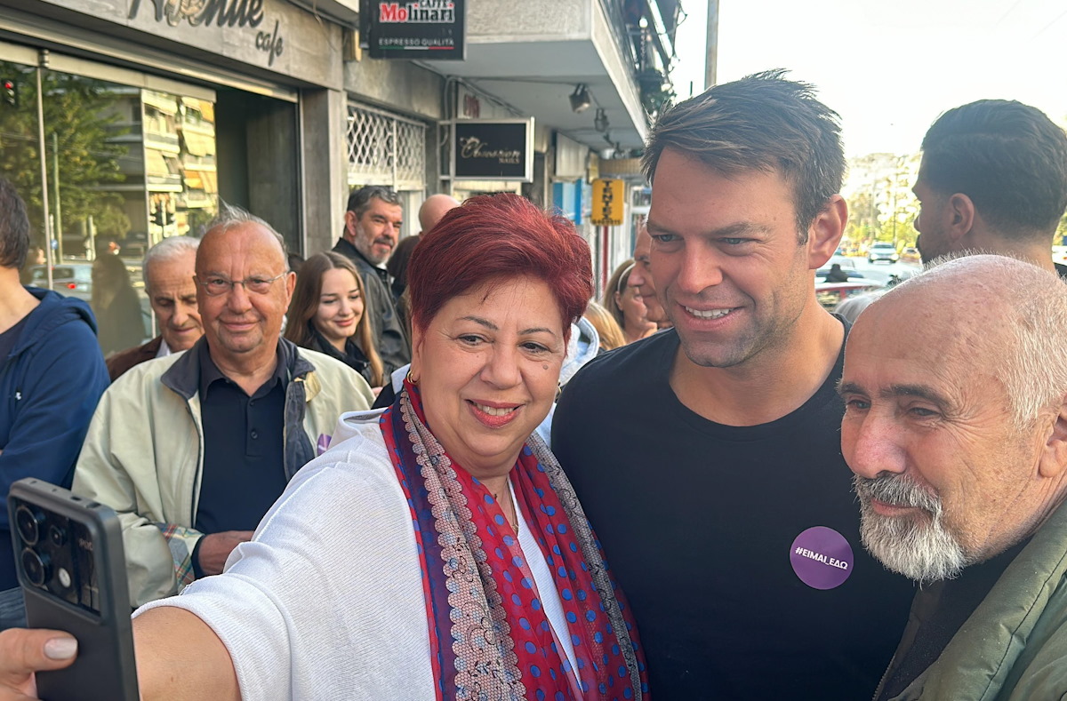 Ο Στέφανος Κασσελάκης στην ΟΜ Πολυγώνου.  Σάββατο 2 Νοεμβρίου 2024  (ΔΕΛΤΙΟ ΤΥΠΟΥ