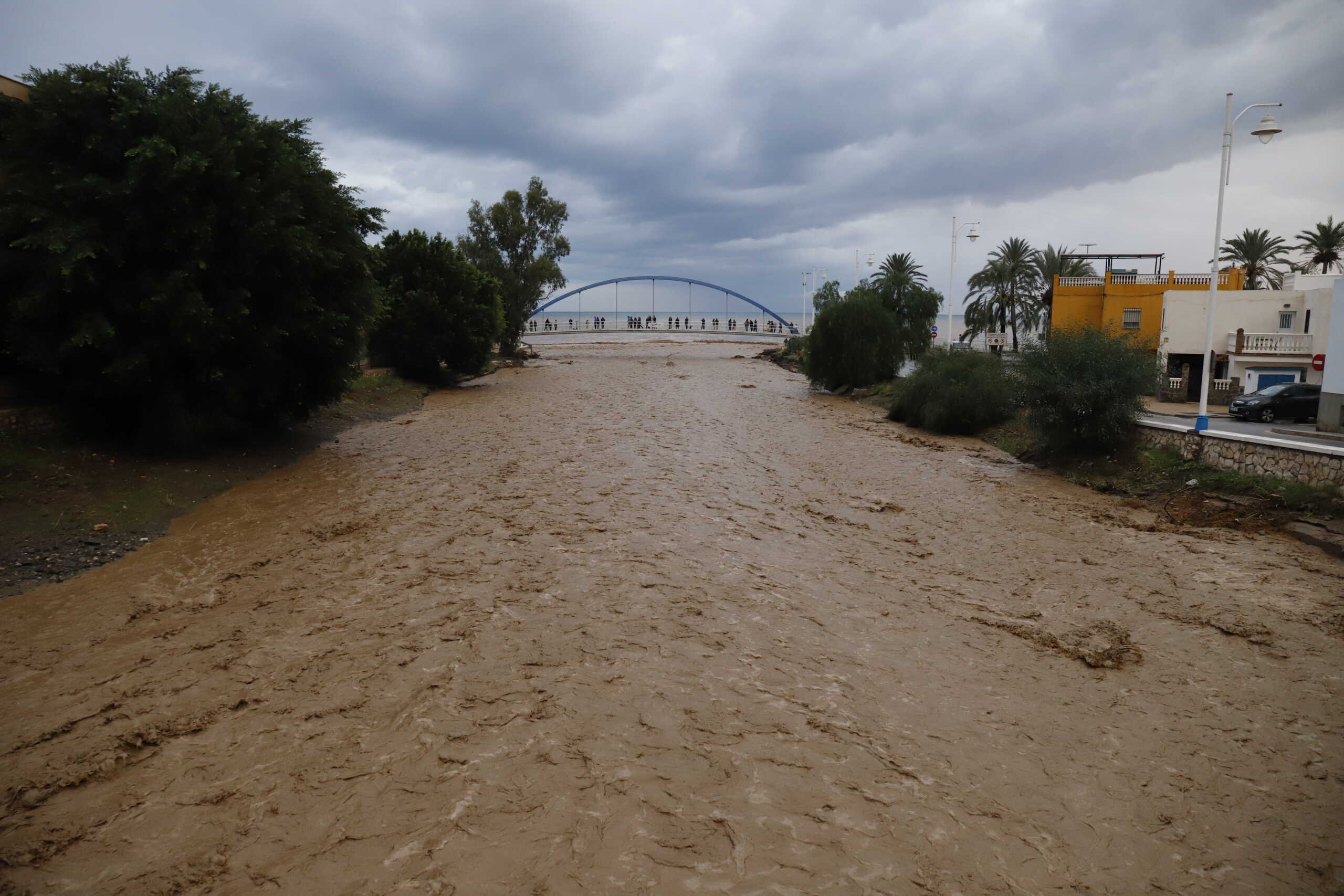 Incidents in the capital city of Malaga due to rainfall. On November 13, 2024, in Malaga, Andalusia (Spain). The system of Emergencies 112 Andalusia has attended, for the moment, more than 450 incidents due to the rains in the province of Malaga, most of them in the capital, as explained from 112 to Europa Press. NOVEMBER 13;2024 Álex Zea