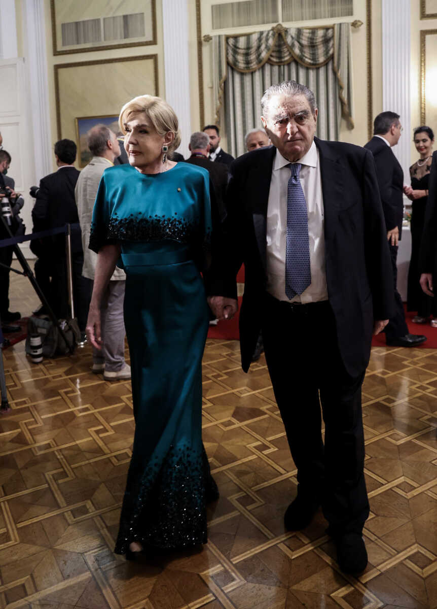 Επίσημο Δείπνο από την Πρόεδρο της Δημοκρατίας Κατερίνα Σακελλαροπούλου στο Προεδρικό Μέγαρο προς τιμήν του Βασιλιά Willem-Alexander και της Βασίλισσας Maxima της Ολλανδίας, Δευτέρα 31 Οκτωβρίου 2022.
(EUROKINISSI)