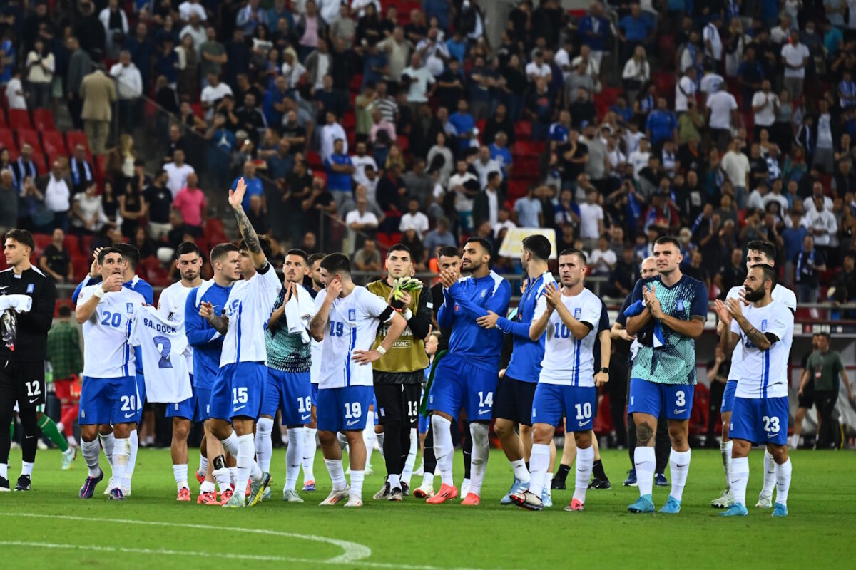Η Εθνική Ελλάδας ποδοσφαίρου