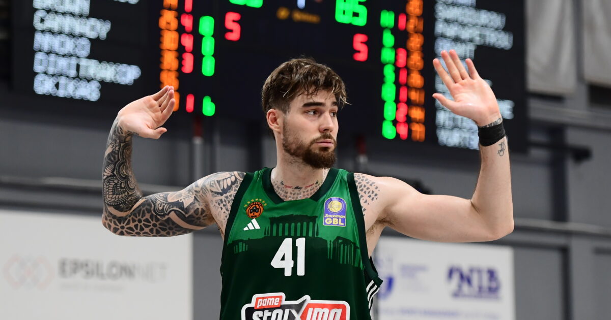 Panionios – Panathinaikos: The dramatic finale with Juancho’s three-point victory for the “greens”