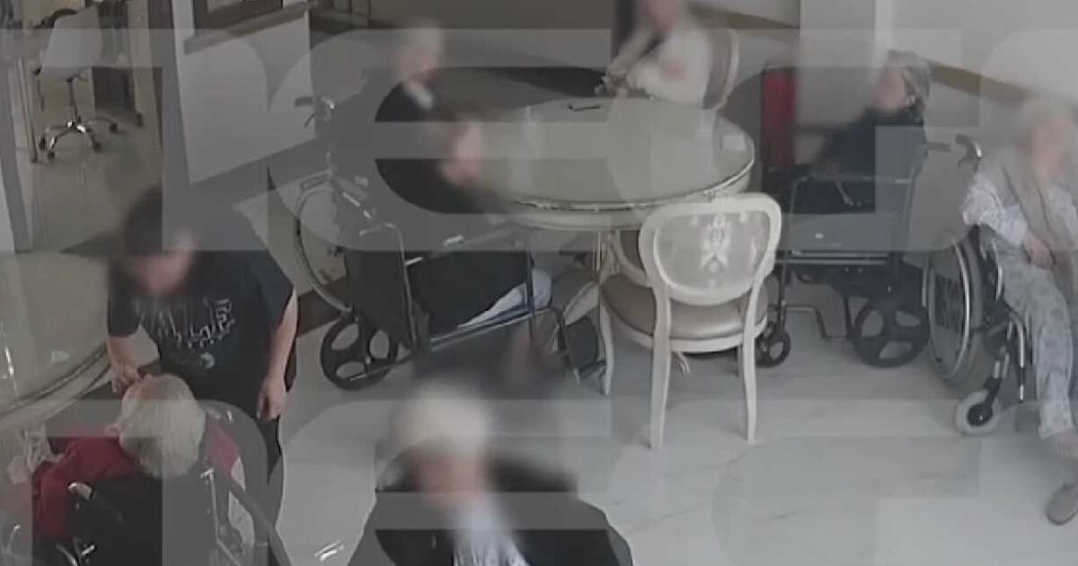 Crete: Video document of a tragedy in a nursing home – 93-year-old woman drank caustic liquid instead of water