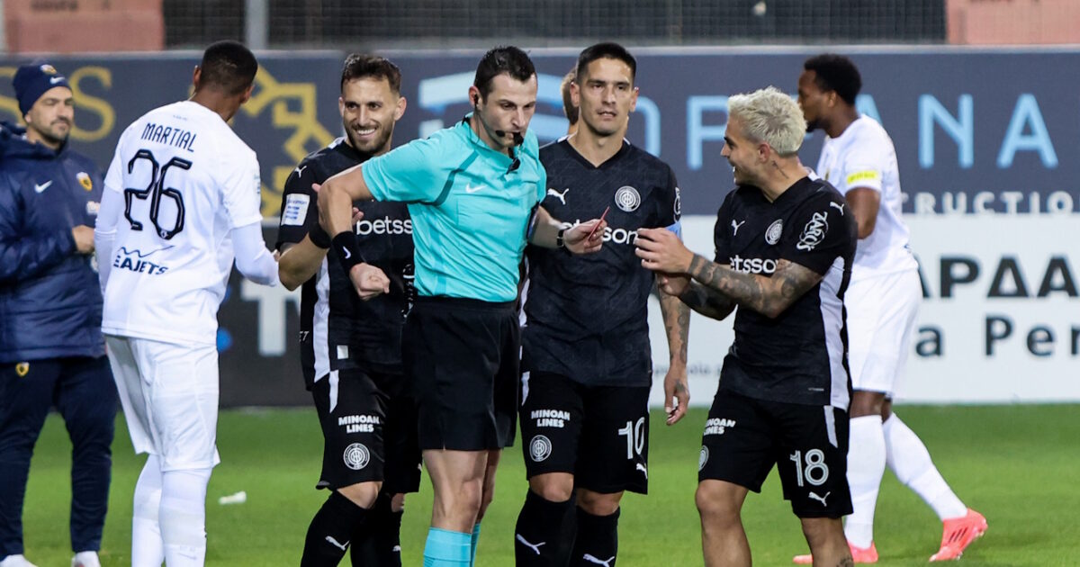 Stephan Lanois: “The red card of Nous in OFI – AEK is clear”