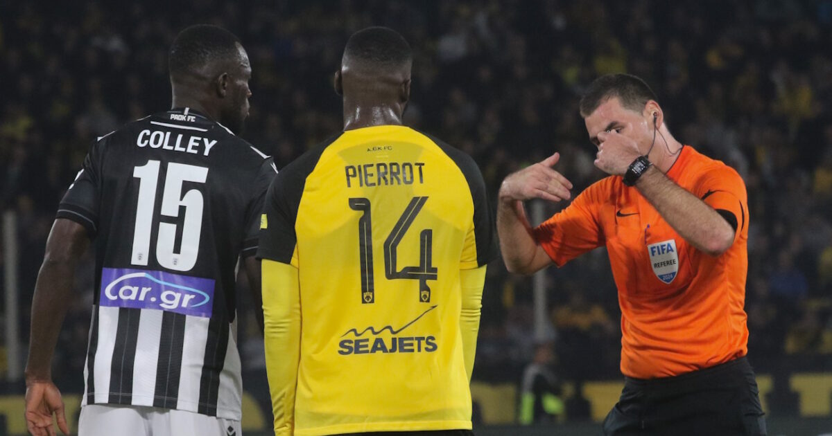 AEK does not discuss it – Only with foreign elite or A’ class referees the Greek Cup matches