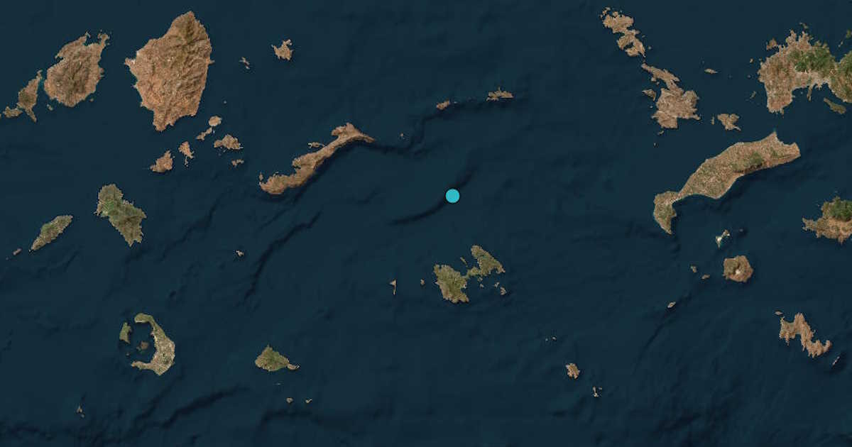 Earthquake 3.1 Richter in Astypalaia – The focus is on the sea