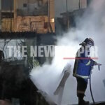 Βόλος: Φωτιά σε σπίτι – Μαρτυρίες ότι ακούστηκε έκρηξη