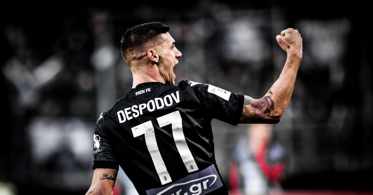 Despodov’s awesome goal in Panserraikos – PAOK in video from inside the stadium