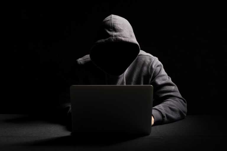 He pretended to be the woman online and blackmailed a minor with pornographic material