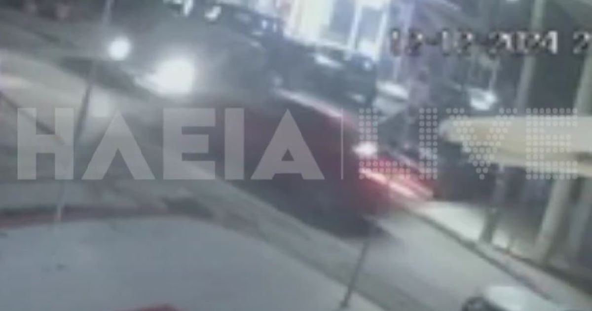 Ilia: Road accident with two injured – Video document