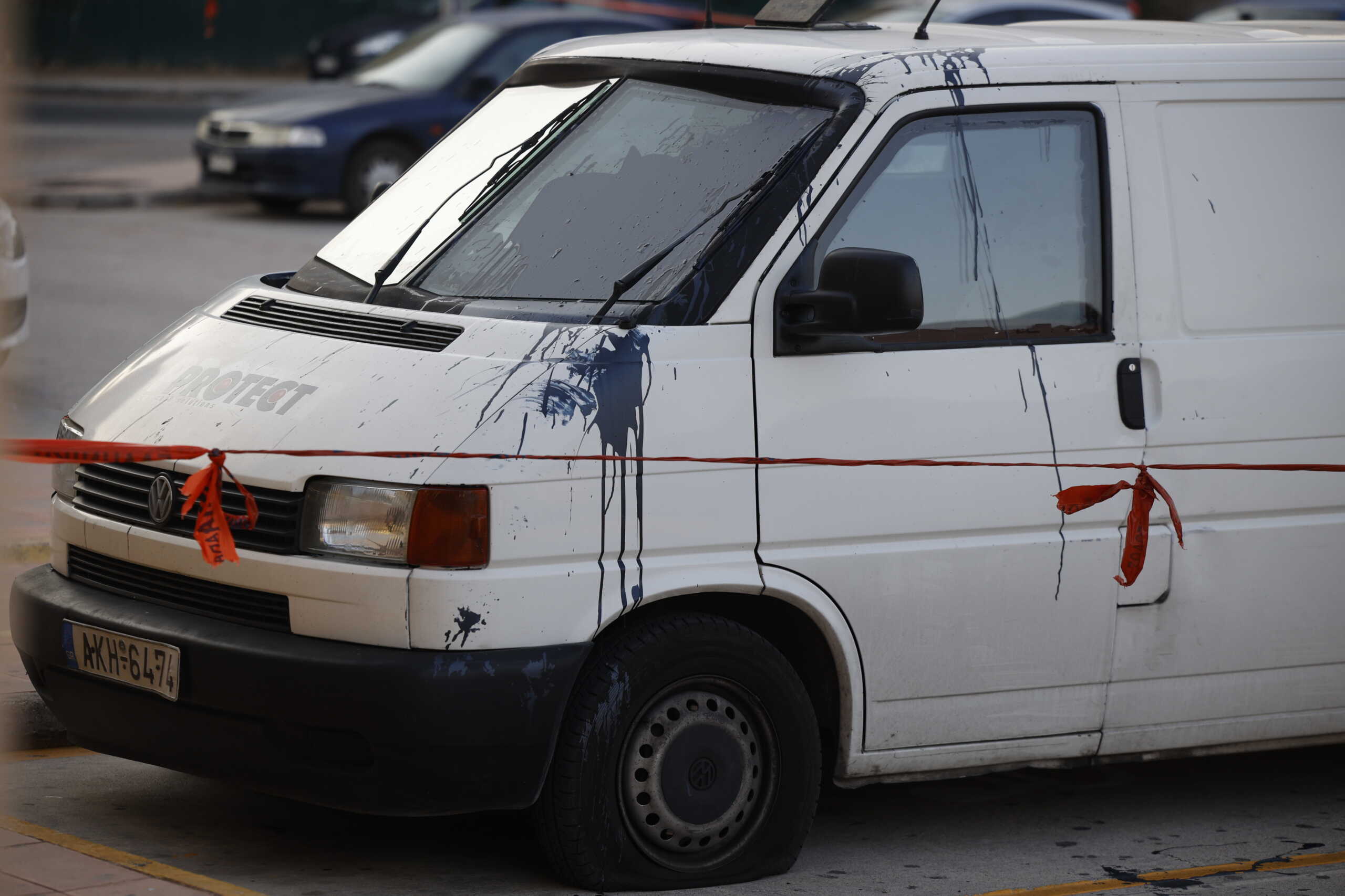 Ληστεία σε χρηματαποστολή σημειώθηκε το μεσημέρι της Πέμπτης 26-9 στο Λαύριο. Πέμπτη 26 Σεπτεμβρίου 2024  (ΓΙΩΡΓΟΣ ΚΟΝΤΑΡΙΝΗΣ