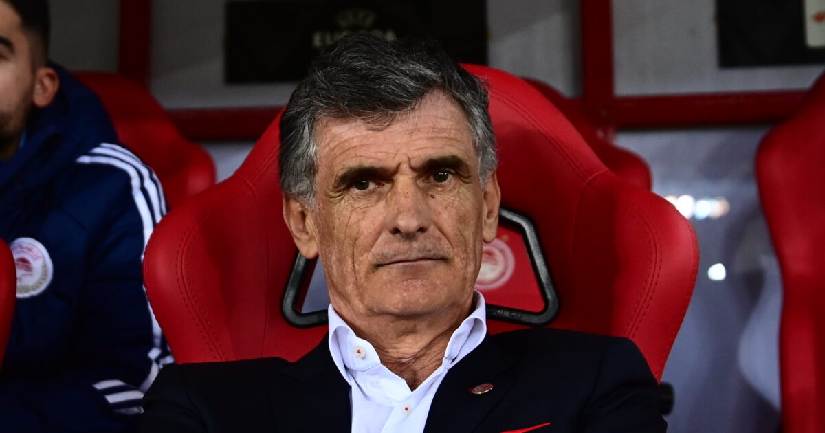 Mendiliber after Olympiacos – Twente: “Difficult to be in the 8th round of the Europa League”