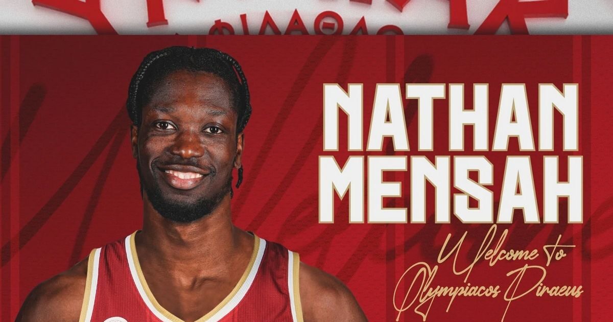 Olympiacos announced Nathan Mensah