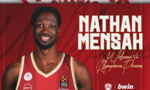 Ο Ολυμπιακός δήλωσε τον Νέιθαν Μένσα στην Greek Basketball League