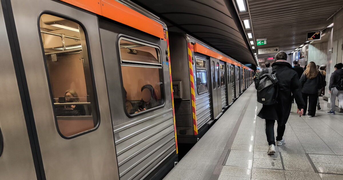 Athens Metro: Work stoppage from today at 21:00 – How will the trains move