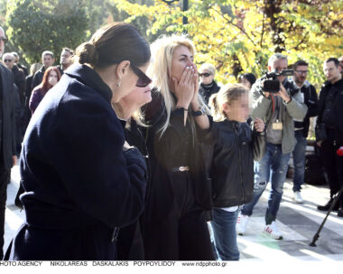 Συντετριμμένη η κόρη του Νίκου Σαργκάνη