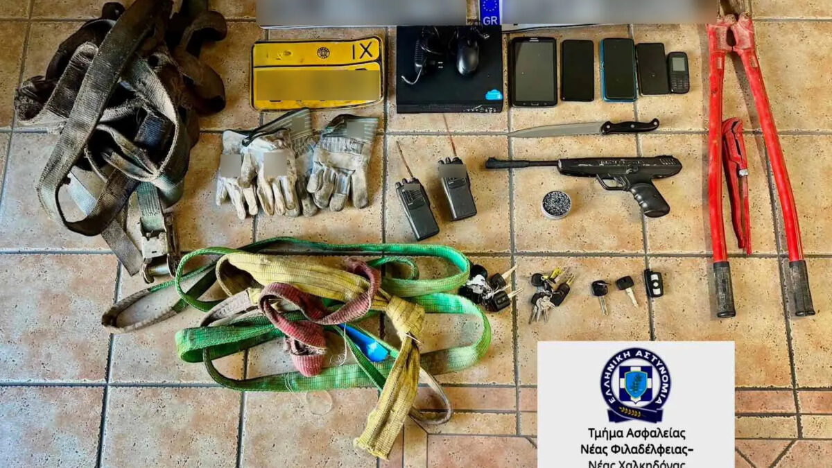 Συμμορία είχε ρημάξει μηχανήματα έργου και εξοπλισμό από εργοτάξια – Δυο συλλήψεις